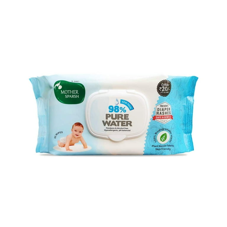 Pure Water Wipes - Gentle for Babies