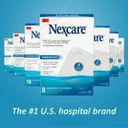 Nexcare Tegaderm + Pad Transparent Dressing, 6 in x 6 in