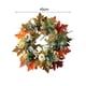 thumbnail image 3 of Corona de otoño CZ TRADE Decoración de puerta de Acción de Gracias hoja de arce 9,8 pulgadas, 3 of 9