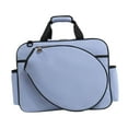 thumbnail image 3 of S SERENABLE Tennis Bag Pack Tennis Racquet Bag for Fitness Squash Racquets Tennis Racket Blue, 3 of 9