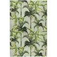 thumbnail image 2 of Addison Rugs Dream Shag Premium Machine Washable Transitional Palm Trees Green Rectangle Rug, 9' x 12', 2 of 8