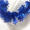 thumbnail image 3 of Decoraciones deslumbrantes para fiestas en azul real, guirnaldas de oropel metálico para colgar en el techo y suministros de bricolaje, 3 of 4