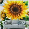 thumbnail image 4 of Autua Sunflower Tapestry Wall Hanging Unique Style Home Decor 50x40inch, 4 of 6