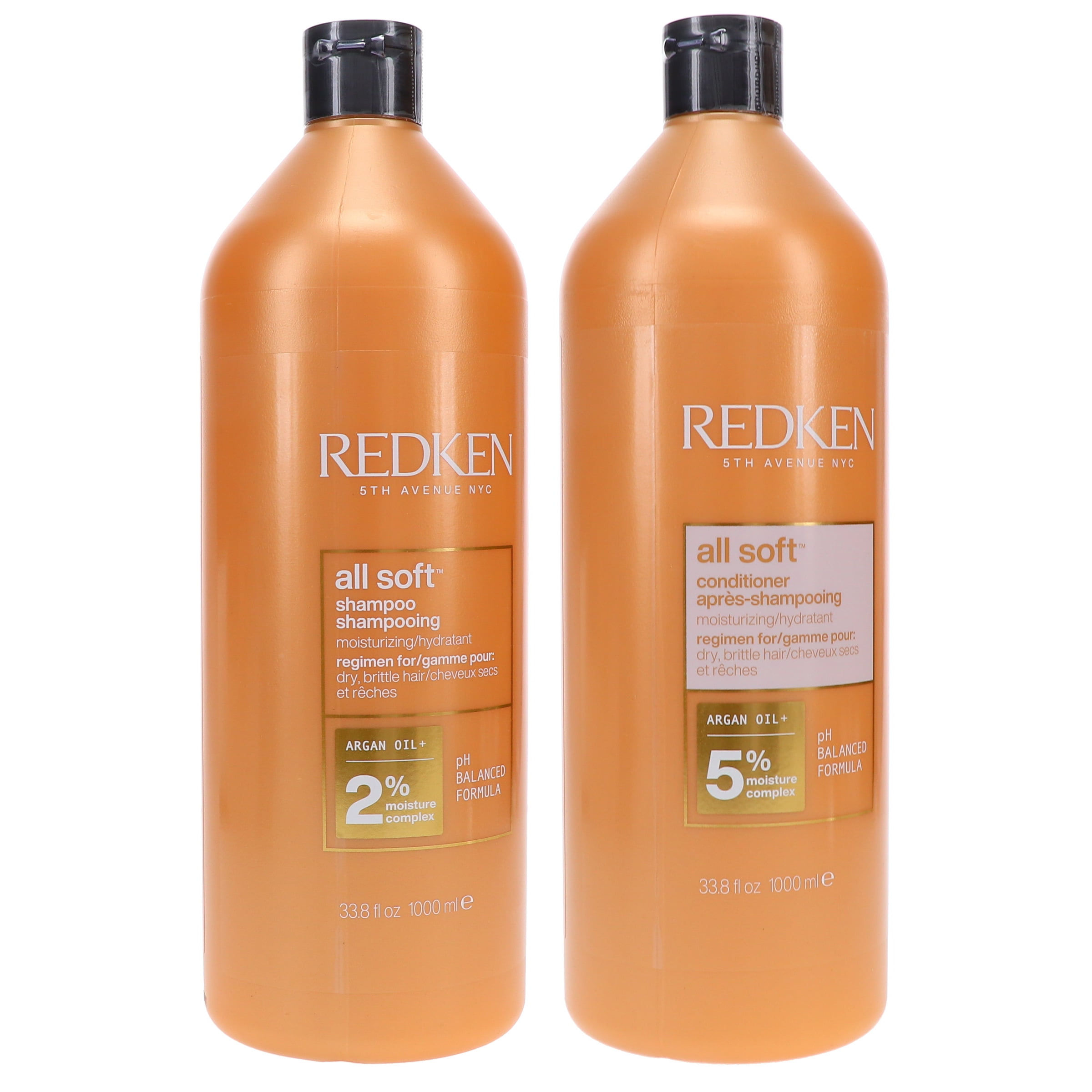 Na.be COLOR SHAMPOO オレンジ Redken All Soft Cleansing Shampoo & Conditioner Set for