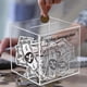 thumbnail image 2 of Unopenable Clear Acrylic Piggy Bank - 365 Day Money Saving Challenge Money Box Check Off Savings for Adults, 2 of 5