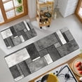 thumbnail image 2 of Geometric Print Kitchen Mat, Machine Washable Floor Mat for Kitchen Living Room Laundry Bathroom Sink, Indoor Outdoor Door Mat, Fade-Resistant Home Decor for All Seasons, 2 of 10