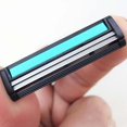 thumbnail image 3 of Men's Razor Manual Shaving Razor 1 Handle 1 Blade Men's Beard Knife Tool, 3 of 8