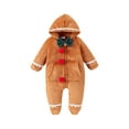 thumbnail image 1 of Mono con Capucha Baoblaze para niños conjunto con Pies Ropa de Uso Diario Longitud 56cm, 1 of 8