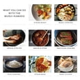 thumbnail image 3 of Musui-Kamado Vermicular (OLLA PARA ARROZ) | Cocina de inducción de hierro fundido | Multicocina de precisión | Arrocera japonesa | Olla de cocción lenta | Olla de hierro fundido esmaltado no tóxico |, 3 of 5