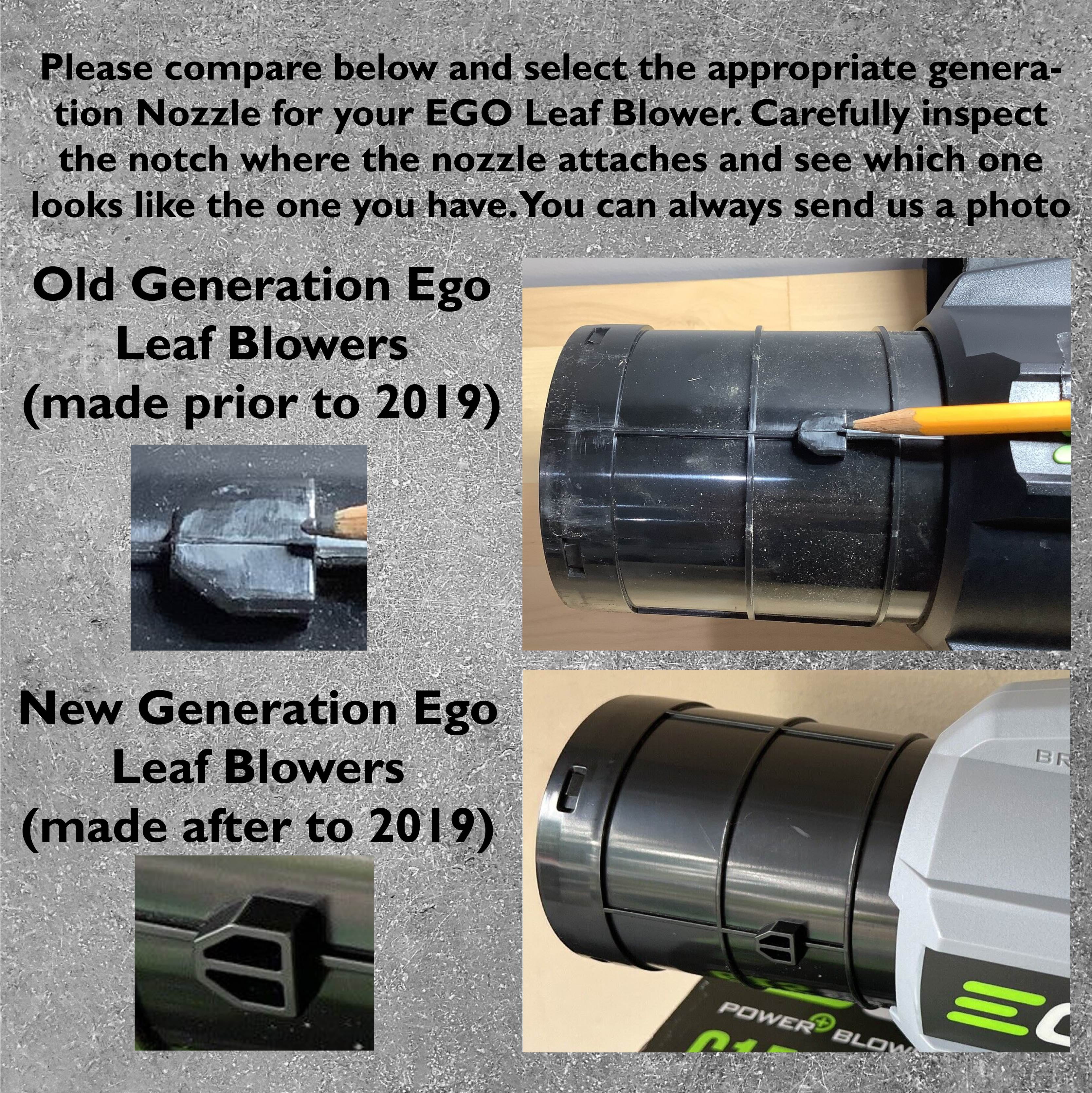 Zephyr's Market Car Drying Nozzle for EGO Leaf Blowers (530, 575, 580, 615, 650, & 765)