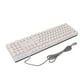 thumbnail image 3 of Teclado mecánico para juegos con retroiluminación RBG, USB, 104 teclas, con cable, estilo punk retro, para computadora portátil, color blanco, 3 of 5