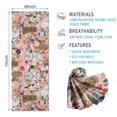 thumbnail image 2 of Poodle and Pioneer Flower Hot Yoga Mat Towel Non Slip for Hot Yoga - Quick-Drying Yoga Mat Cover with 4 Corner Pockets with Travel Bag - Hot Yoga Towel Non Slip Grip Moisture Wicking Sweat 70"x26", 2 of 6