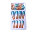 thumbnail image 1 of Juego de tiras de uñas Seitruly de colores puntas falsas en forma de T CE011633-02, 1 of 6