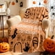 thumbnail image 5 of Manta de Franela de Halloween con Estampado Digital de Fantasma de Calabaza Espeluznante para Sofá, Manta para Todas Las Estaciones, 5 of 6