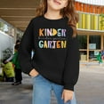 thumbnail image 2 of Mercatoo Kindergarten Sweatshirts for Kids Boys Girls First Day of School Sweatshirt Long Sleeve Back to 𝐒chool Hoodies, 2 of 7