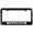 Black, variant on Smiles Everyone - Funny License Plate Frame