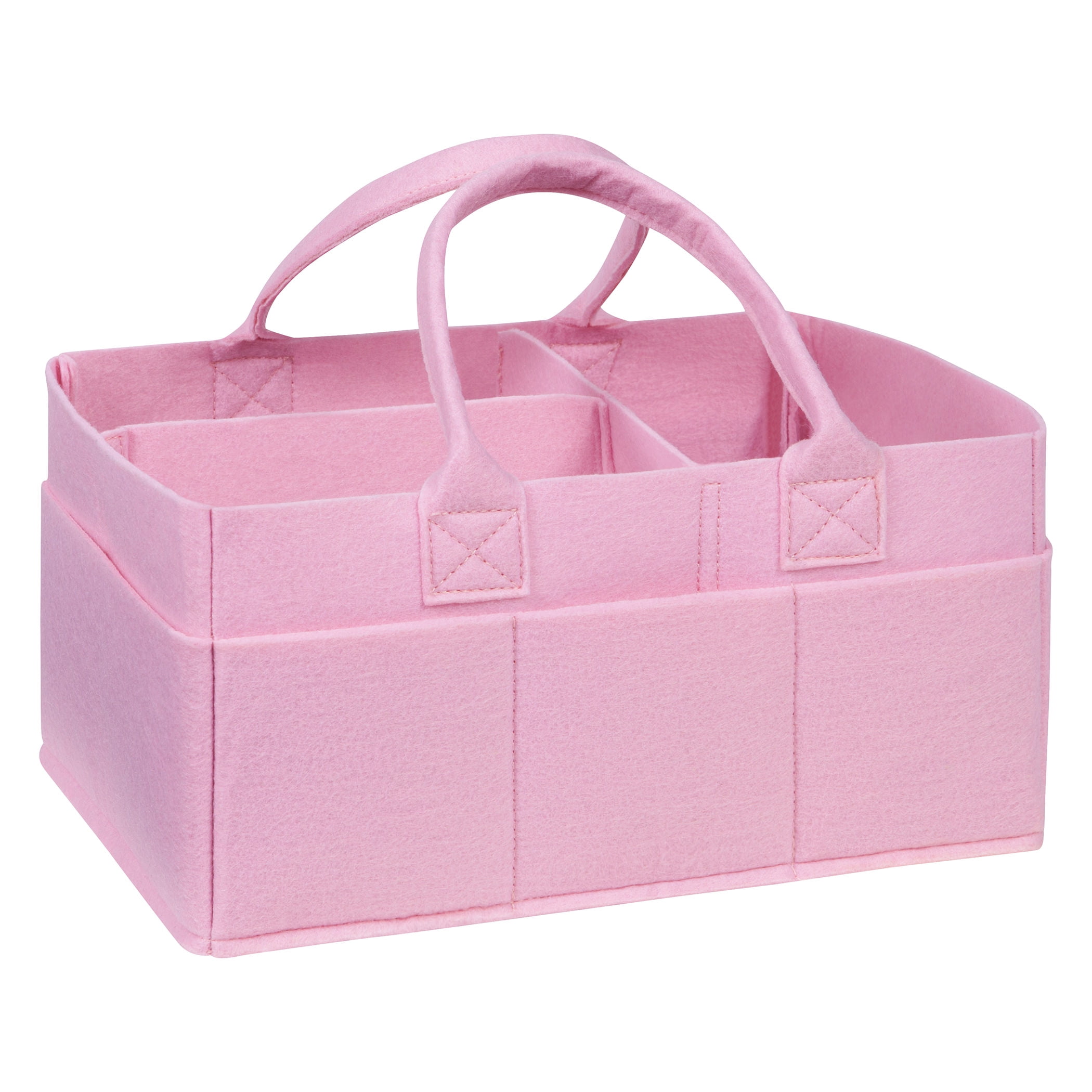 Sammy & Lou Ice Pink Felt Storage Caddy. Perfect for you Nursery to