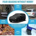 thumbnail image 3 of Funda impermeable para coche todoterreno, 480 x 175 x 150 cm, color negro, para exteriores, 3 of 4