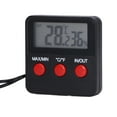 thumbnail image 4 of DTH-74 Digital Humidity Temperature Monitor with External Probe, Accurate ±1℃ Measurement, -50~70℃ Temp Range, 10%-99%RH Humidity, Clear Real-Time Display, Durable Material, Portable Design for, 4 of 6