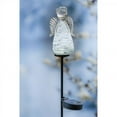 thumbnail image 3 of Evergreen 24.75"H Solar Art Glass Garden Stake, Angel, 12 PC CDU, 3 of 3