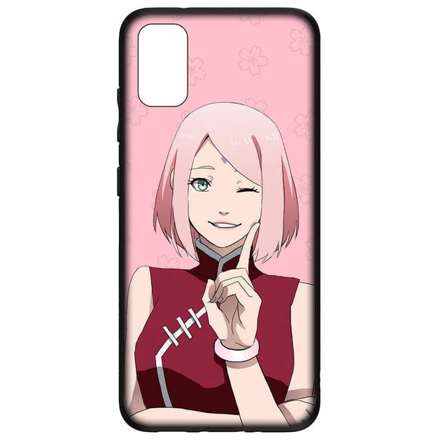 Samsung Galaxy A02 M02 A03S A11 A52 A02S Carcasa Suave A-PB107 Haruno Sakura Naruto Anime Teléfono Silicona Cubierta