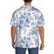 thumbnail image 3 of Balery Rose Flowers Camisa Casual de Manga Corta con Botones para Hombre, Texturizada, Estilo Cubano, para Playa, Verano-Large, 3 of 5
