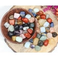 thumbnail image 3 of Mix Crystals Tumble Stones Bulk Set Pocket Crystal Healing Gemstones Tumbled Collection Palm Stone Good Luck Charm Gift Craft Home Decor DIY Size: 20-25 mm | 13-pcs, 3 of 5