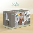 thumbnail image 4 of Dolu Nuve Educational XL Potty, Flip-Top Lid for Children 18 Months & Up, Grey, 4 of 6