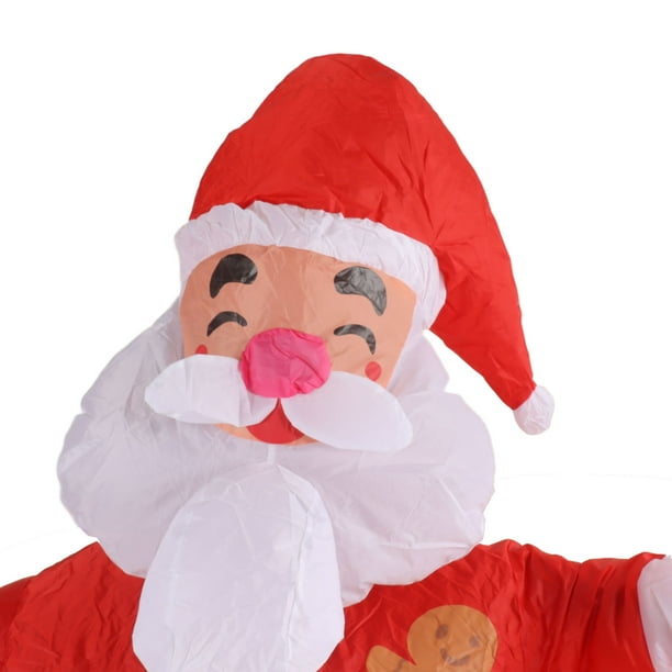 Inflatable Christmas Costume Funny Santa Claus Christmas Costumes Blow Up Christmas Party Doll Suit for Weddings Festival Party Cosplay
