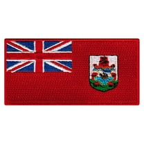Bermuda Flag Embroidered Iron-on Patch
