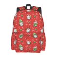 thumbnail image 2 of Disketp merry Christmas gnome Mochila Escolar de Gran Capacidad y Peso Ligero, Mochila de Viaje Ideal para Escuela, Trabajo y Uso Diario, Cómoda y con Estilo, 2 of 8
