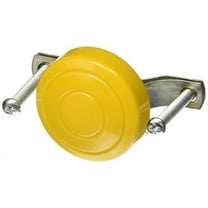 Dorman HELP Universal Conduct Tite Horn Button Electrical Switch, Silver and Yellow