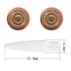 thumbnail image 1 of piezas de depilación facial Ersatzköpfe, Haarentfernungsklingen für den schmerzlosen Epilierer für Frauen Geeignet für den glatten Abschluss Fehlerloser Haarentferner, Gold Rose Zhivalor OTTO-ZYS-0147, 1 of 7
