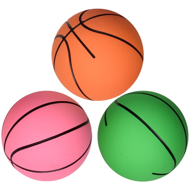 KAKOWELY 3 pelotas elásticas de entrenamiento deportivo, decorativas, delicadas, de goma.