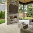thumbnail image 7 of Mount Factory Outdoor TV Cover - 65" Model For 63'' - 67" Flat Screens - Slim Fit - Weatherproof Weather Dust Resistant Television Protector - Brown, 7 of 7