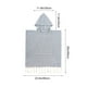 thumbnail image 3 of Accesorios de baño Toalla de playa suave de secado rápido que absorbe el agua Toalla de playa para surfear en la playa Capa con capucha para niños Capa de toalla de playa de algodón, 3 of 6