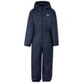 thumbnail image 1 of Trespass Kids Rain Suit Dripdrop - Breathable Hood Finish, Elastic Cuffs & Ankles, Side Elastic Waist, Full-Length Front Zipper, Woven, 100% Polyester PVC Coated, 1 of 6