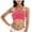 Hot Pink, variant on Strapless Fitness Padded Size Plus Top Bra for Women Stretchy Bra Yoga Bras Sports Bandeau Strapless Leotard Cow Tube Top Tube Top Bodysuit for Women Swim Tube Top Organizer for Glasses