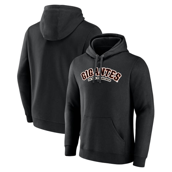 Men's Black San Francisco Giants Spanish Logo Pullover Hoodie