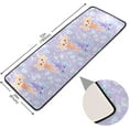 thumbnail image 2 of SKYSONIC 2X6 Feet Two Axolotls Runner Rug with Rubber Backing, Non Slip Entryway Rug Runner Washable Soft Area Rug Carpet for Hallway Bedroom Kitchen Decor, 2 of 6