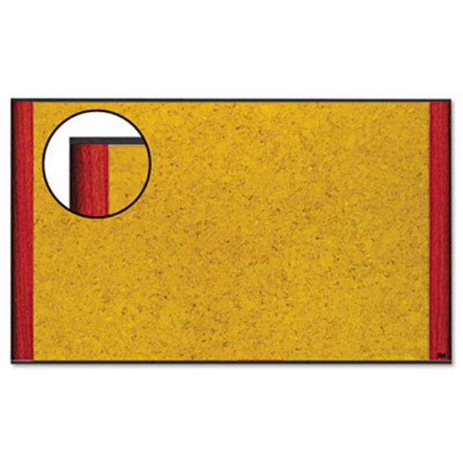 3M C3624MY Cork Bulletin Board 36 x 24 Mahogany Frame Walmart Canada