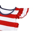 thumbnail image 3 of Benylion Girls 4th of July Girls Dress Independence Day Dresses American Flag Striped Sleeveless Sundress Patriotic Outfits, 3 of 6