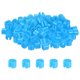 thumbnail image 1 of Uxcell 300-Pack Marcadores de Perchas en Blanco, Clips de Prenda de Plástico para Perchas de Ropa [Azul Cielo], 1 of 1