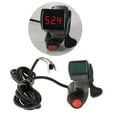 thumbnail image 3 of 1 Unidad V, de Portátil para Eléctrica, Indicador de Voltaje de Pantal de Voltaje de Batería Digital, Indicad Interruptor de pantal roja DYNWAVEMX Pantalla de voltaje de bicicleta, 3 of 7