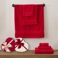 thumbnail image 3 of Juego de toallas COZYART, algodón turco rojo, 650 g/m², 6 piezas, 3 of 8