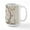 White, variant on CafePress - Peacock And Spring Flowers Mugs - 15 oz Ceramic Large White Novelty Mug