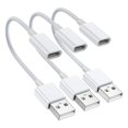 thumbnail image 1 of Tipo C A Tipo A Cables De Cargador Cables Adaptadores 3 Uds 30Cm Kearding EL015898-00, 1 of 5
