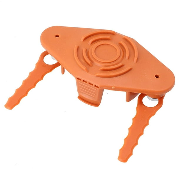Kit de Cabezal de Corte con Cuchilla de Plástico para WG150, WG151 y WG180. Juego de Cuchillas de Repuesto para Cortacésped de Jardín.