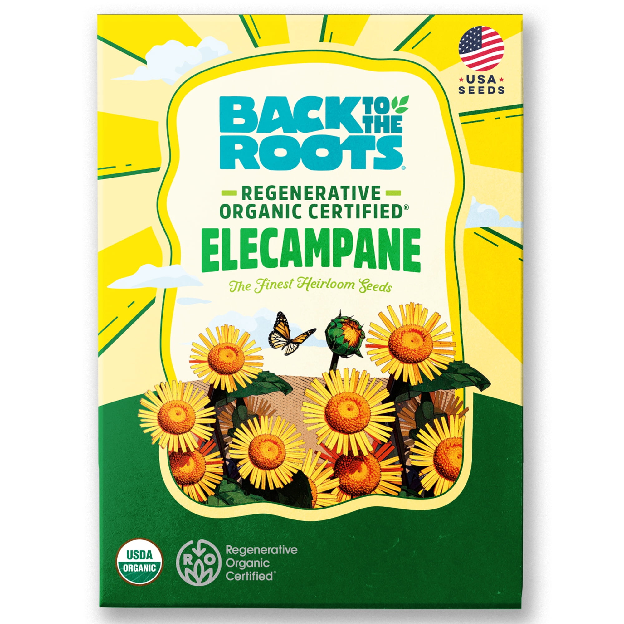 Back to the Roots Spearmint Seeds for Home Gardening Indoor