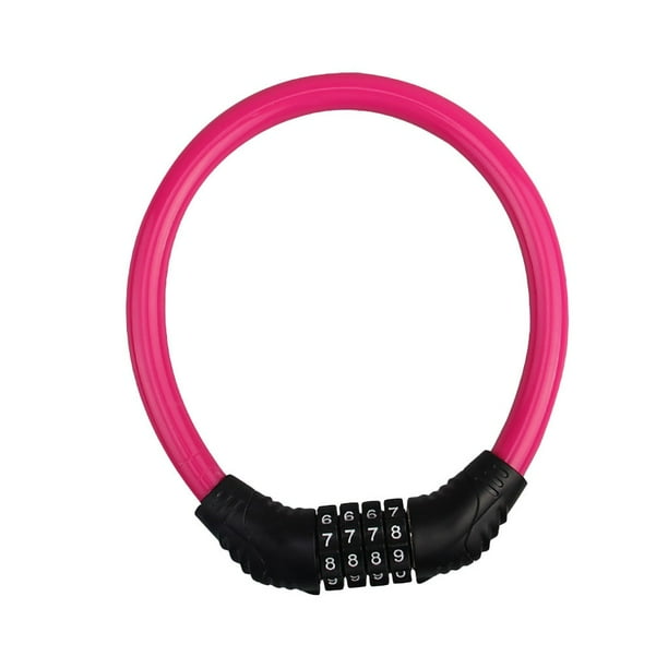 Combinación para candados de cadena. Candado digital para bicicleta. Accesorios para bicicletas.